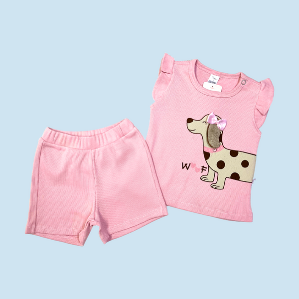 CONJUNTO BEBE NIÑA 51191 PUPPET