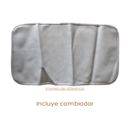 BOLSO PAÑALERA 4PZS 82309 MUNBE ROSADO