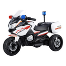 MOTO ELECTRICA INFANTIL ESTILO POLICIA - ¡SEGURIDAD Y DIVERSIÓN EN CADA PASEO Y-MB7100 MUNBE BLANCO