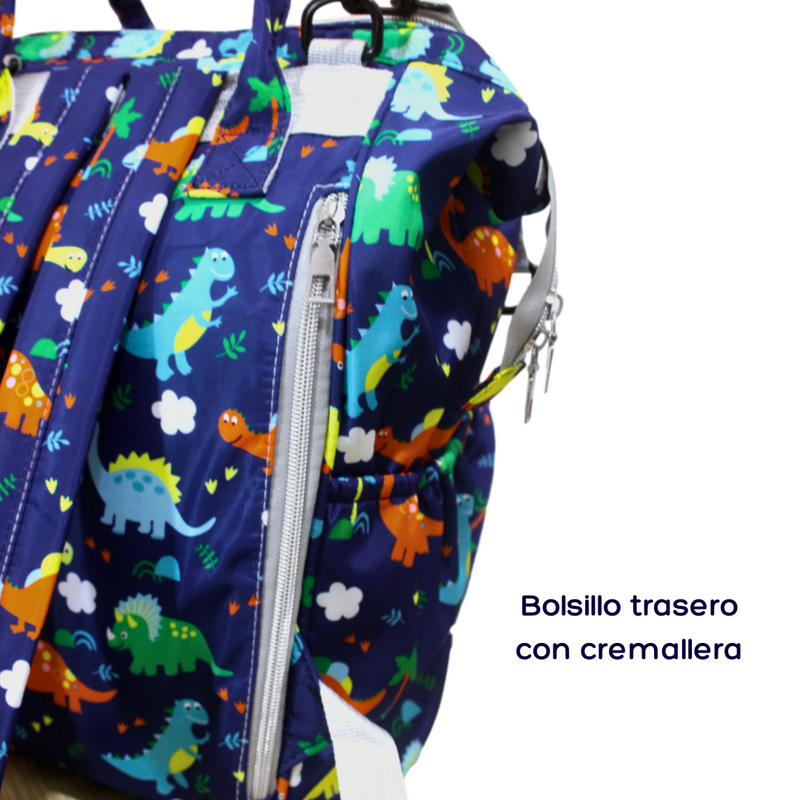 PAÑALERA MORRAL ESTAMPADA A232 MUNBE
