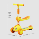 SCOOTER INFANTIL 3 EN 1 XB-238 MUNBE CELESTE