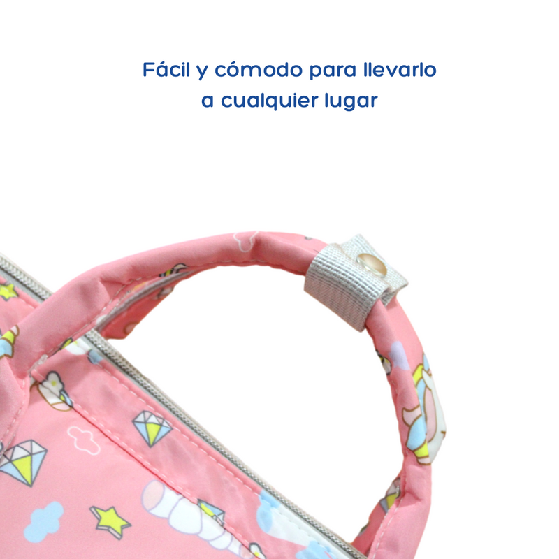 PAÑALERA MORRAL ESTAMPADA A232 MUNBE