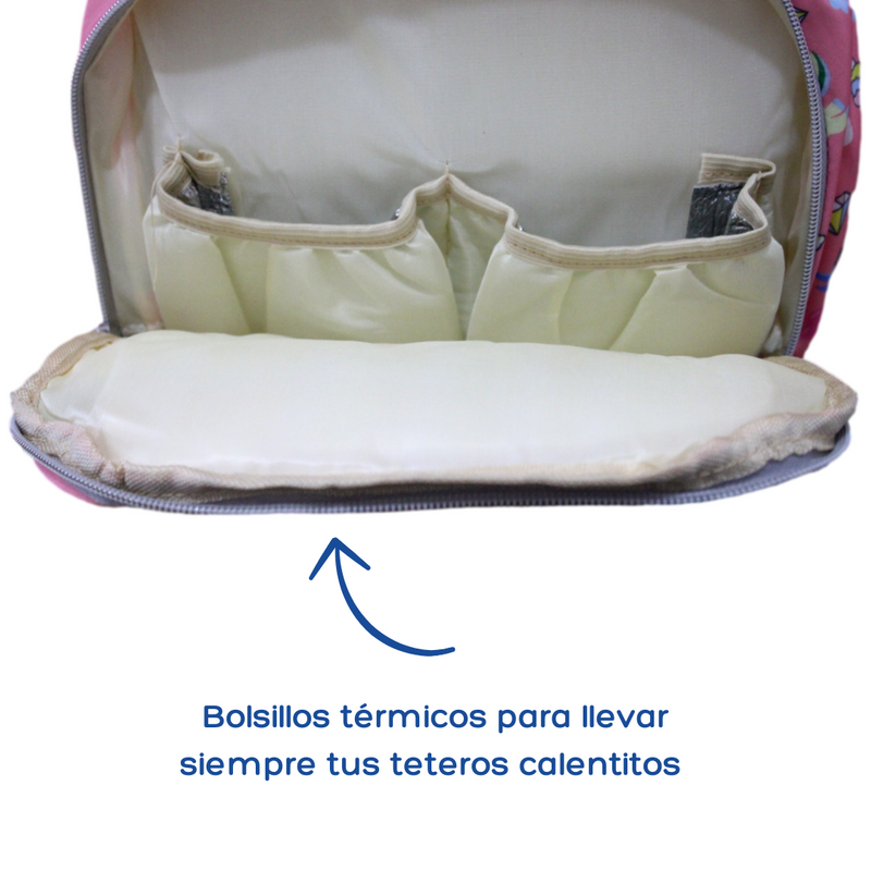 PAÑALERA MORRAL ESTAMPADA A232 MUNBE