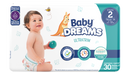 PAÑALES ULTRATRIM BABY DREAMS ETAPA 2 X30 UND