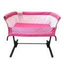 Cuna Colecho Bebe Mix+ Rosa 2347 Happy Baby