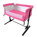 Cuna Colecho Bebe Mix+ Rosa 2347 Happy Baby