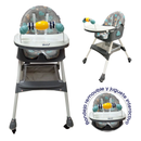 SILLA COMEDOR LULU EB631-1 GRIS  EBABY -
