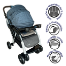 COCHE TRAVEL SYSTEM BRAVIAR AZUL EB1092-1 EBABY