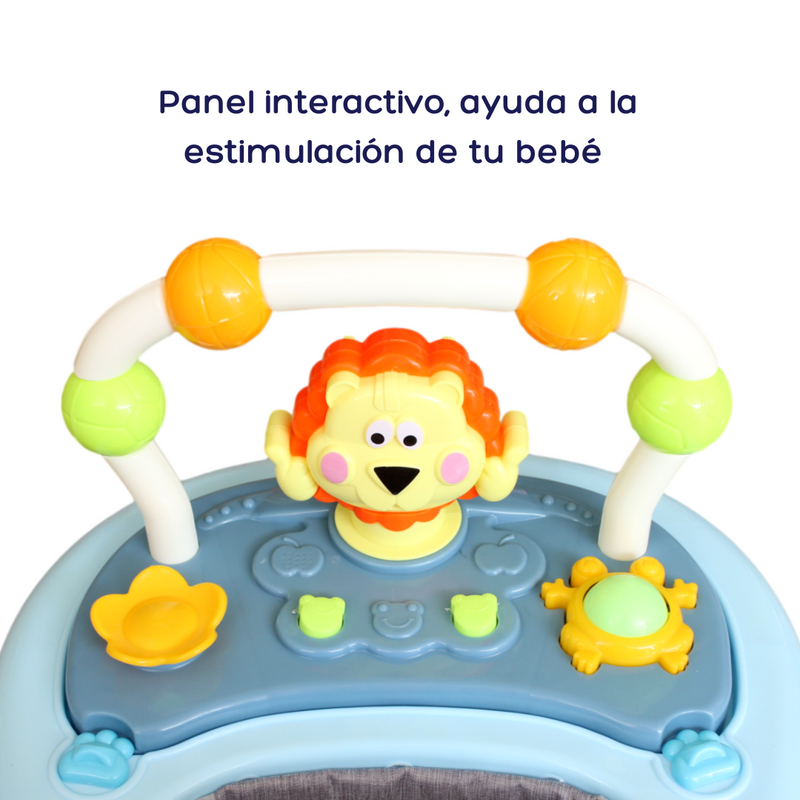 CAMINADOR CON GUIA NBW-11 AZUL BEBESITOS