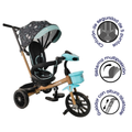 TRICICLO PASEADOR EB334N VERDE EBABY