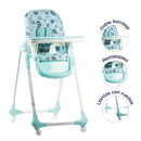 SILLA DE COMER ROMI - EB629 EBABY VERDE