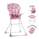 SILLA DE COMER CASSIE EB609-1 EBABY ROSA CLARO