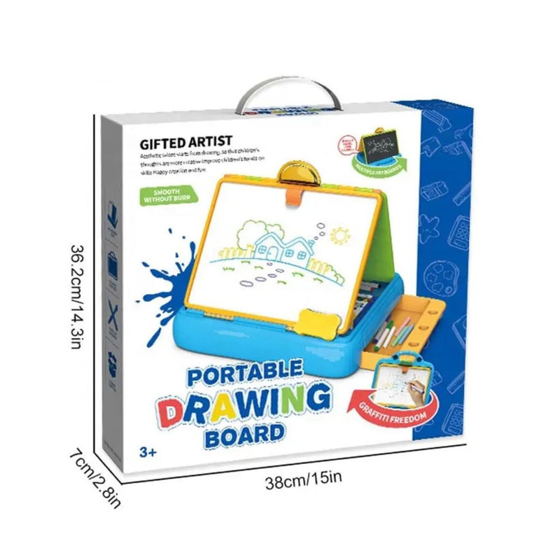 TABLERO INFANTIL 2 EN 1 ¡DIVERSIÓN Y CREATIVIDAD EN UN SOLO LUGAR! 8817 MUNBE