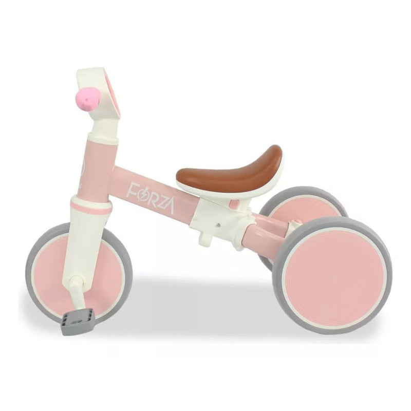 TRICICLO BALANCE FORZA 2 EN 1 PARA NIÑOS  Y NIÑAS ENTRE 2-4 AÑOS ROSADO