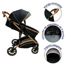 COCHE CUNA MOISES SUNDANCE EB157 EBABY GRIS
