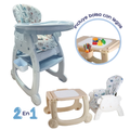 SILLA DE COMER ARTIST EB640 EBABY AZUL