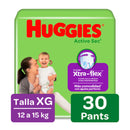 PAÑALES HUGGIES PANTS AJUSTABLES ETAPA 4 X30 UND