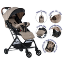 COCHE MALETA KALAN EB191 BEIGE EBABY