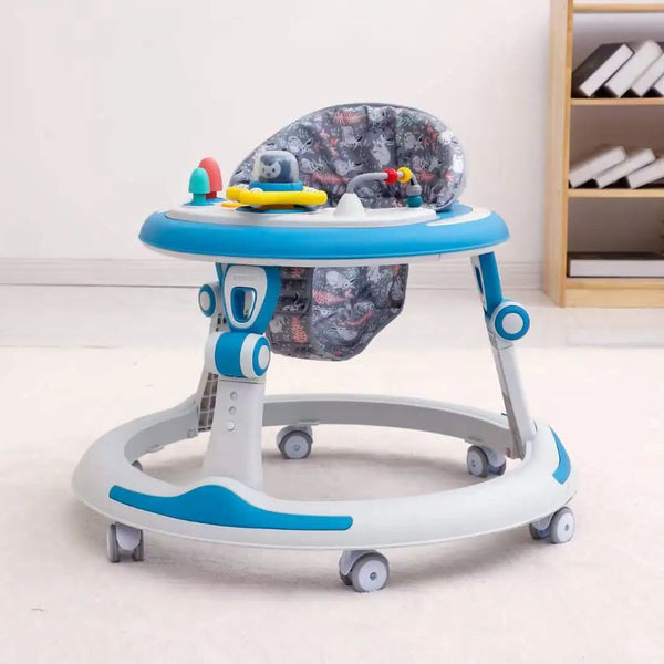 CAMINADOR PARA BEBÉ CON JUEGOS INTERACTIVOS AZUL Y-W417 MUNBE AZUL
