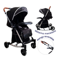 COCHE MECEDORA BOUNCY EB116 NEGRO EBABY -