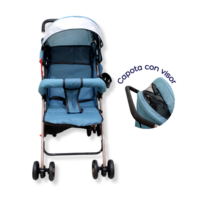 COCHE 666P TURQUESA BABY KAYS