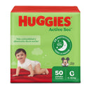 PAÑALES HUGGIES ACTIVE SEC ETAPA 3 X50 UND