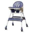 SILLA COMEDOR RUEDAS 1399-2 BABY KAYS AZUL