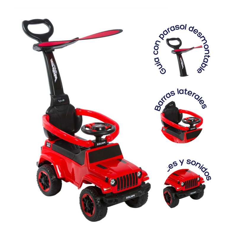 CARRO MONTABLE BUGGY EB353 ROJO EBABY