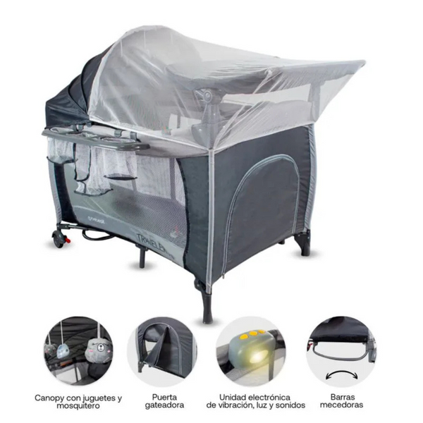 CUNA CORRAL TRAVELLER PLUSS 6044 BEBESIT-