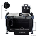 CUNA CORRAL + MOISES OSAKA GRIS 72B16 BEBESIT -