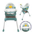 SILLA COMEDOR LULU EB631-1 AZUL EBABY -