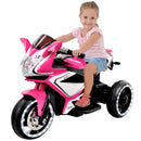 MOTO ELECTRICA - VELOCIDAD Y DIVERSIÓN PARA PEQUEÑOS AVENTUREROS J-MB3021 MUNBE ROSADO