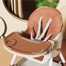 SILLA COMEDOR RUEDAS 1399-2 BABY KAYS SALMÓN