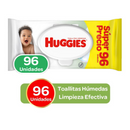 TOALLITAS HÚMEDAS HUGGIES LIMPIEZA EFECTIVA X96 UND