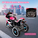MOTO ELECTRICA - VELOCIDAD Y DIVERSIÓN PARA PEQUEÑOS AVENTUREROS J-MB3021 MUNBE ROSADO
