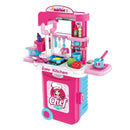 SET COCINA 3 EN 1 - MALETA, CARRITO Y COCINA COMPLETA 008-951A MUNBE