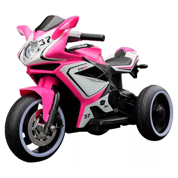 MOTO ELECTRICA - VELOCIDAD Y DIVERSIÓN PARA PEQUEÑOS AVENTUREROS J-MB3021 MUNBE ROSADO