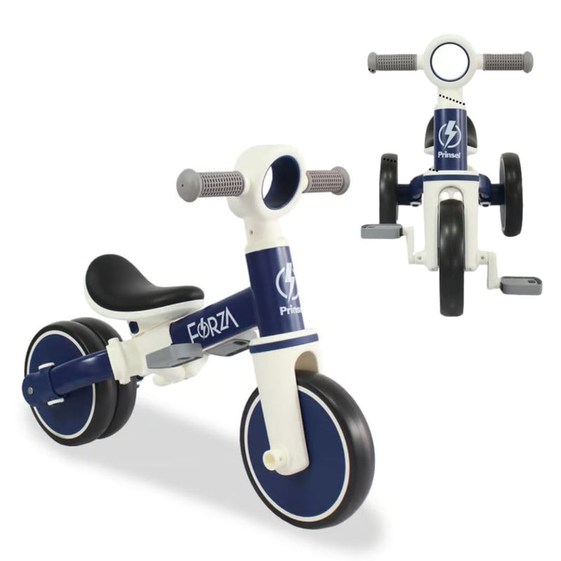 TRICICLO BALANCE FORZA 2 EN 1 PARA NIÑOS  Y NIÑAS ENTRE 2-4 AÑOS AZUL