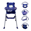 SILLA COMEDOR 3 en 1  (SILLA COMEDOR ALTA, BAJA Y BOOSTER)  MLU - AZUL BEBESITOS