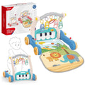 GIMNASIO PIANO ANDADERA 2 EN 1 HE0637 AZUL BABY KAYS