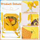 SILLA PLAYERA CON SOMBRILLA PARA NIÑOS ESTAMPADO DE TIBURON 093-557 MUNBE