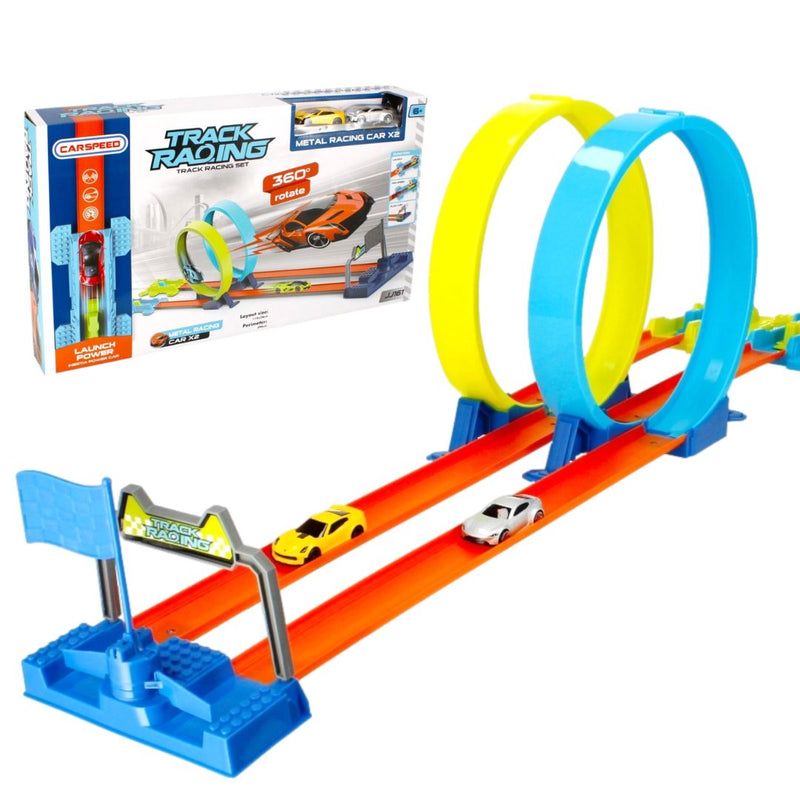 PISTA LANZAMIENTO DE COCHE ¡VELOCIDAD, ACROBACIAS Y DIVERSIÓN SIN LÍMITES! JJ161 MUNBE