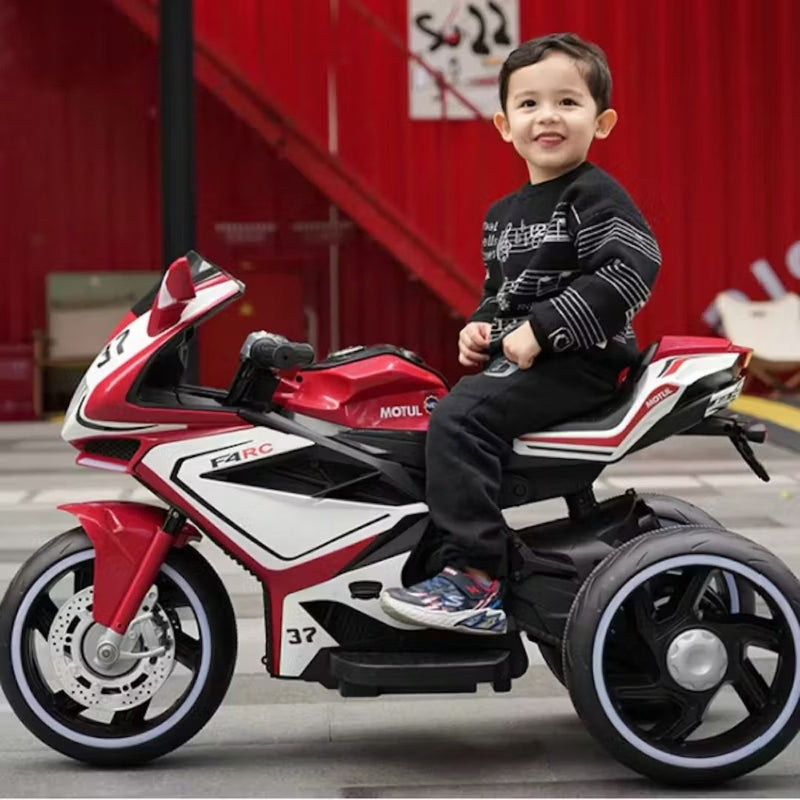 MOTO ELECTRICA - VELOCIDAD Y DIVERSIÓN PARA PEQUEÑOS AVENTUREROS J-MB3021 MUNBE AZUL