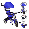 TRICICLO CON BARRA DE CONTROL Y CAPOTA ¡DIVERSIÓN Y SEGURIDAD PARA TU PEQUEÑO! J-TS5015 MUNBE AZUL