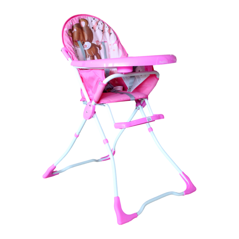 SILLA COMEDOR MLU-1062 BEBESITOS ROSADA