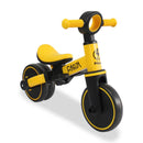 TRICICLO BALANCE FORZA 2 EN 1 PARA NIÑOS  Y NIÑAS ENTRE 2-4 AÑOS AMARILLO