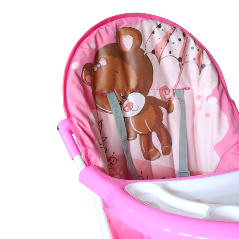 SILLA COMEDOR MLU-1062 BEBESITOS ROSADA