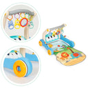 GIMNASIO PIANO ANDADERA 2 EN 1 HE0637 AZUL BABY KAYS