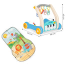 GIMNASIO PIANO ANDADERA 2 EN 1 HE0637 AZUL BABY KAYS