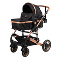 Coche Cuna Moisés de lujo SAGIRA EB156 Negro Ebaby